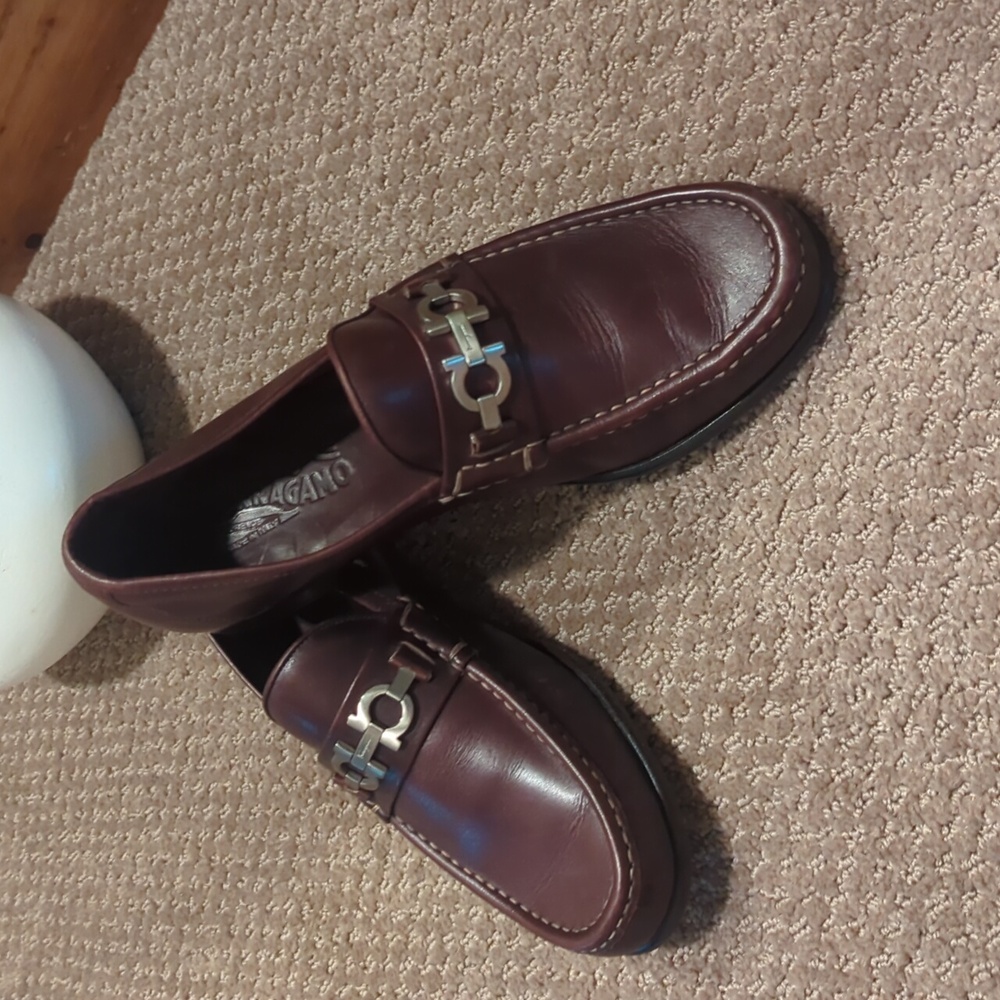 Ferragamo mens moccasin